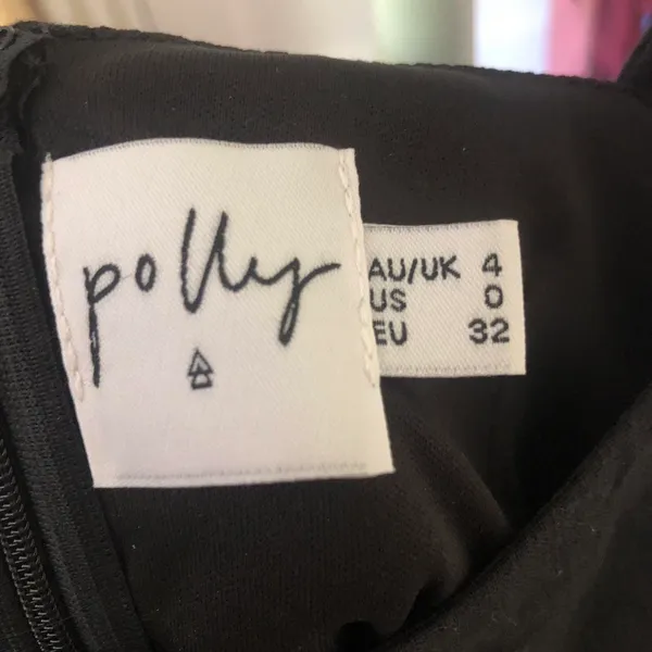 Princess Polly Black Mini Dress - Image 4