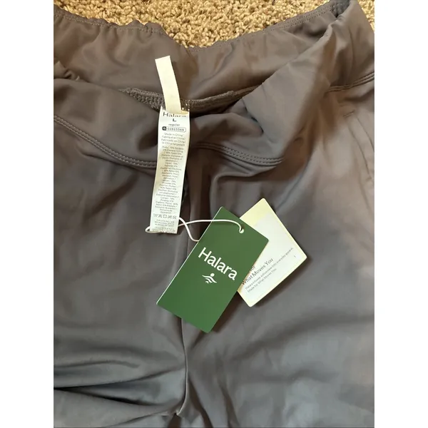 Halara Flex™ DayStretch Mid Rise Pocket Work Flare Pants Brown Size Large NWT - Image 6