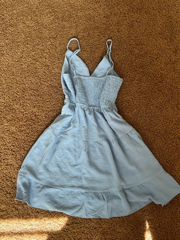 Blue Mini Dress - Image 2
