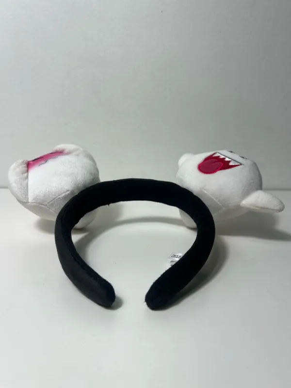 Super Nintendo World Universal Studios Japan Mario Boo Ghost Plush Headband Ears - Image 3