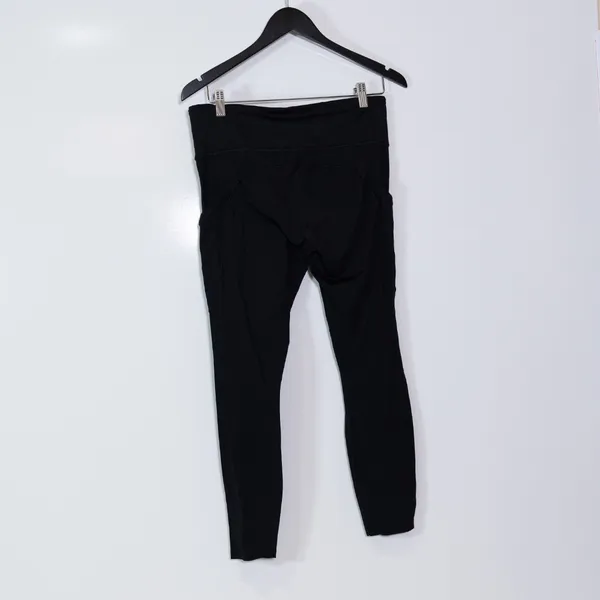 Lululemon Women's Fast & Free High Waisted 7/8 Athletic work Out Tight Black 10 - Image 3