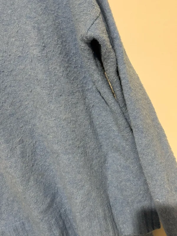J‎ crew wool alpaca Soft Women's Crewneck Sweater blue size small - Image 5