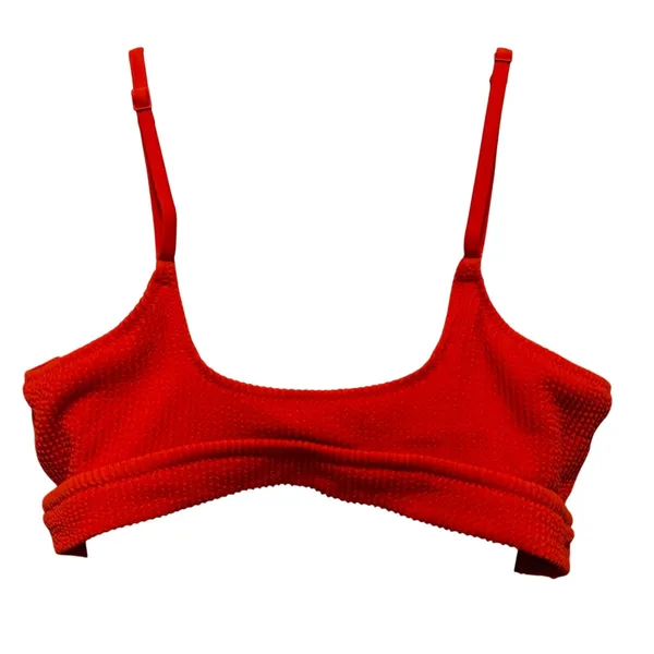 Aerie Bikini Set XXL Orange NWT High Waist Swimsuit Cutout Beach Vacation Summer - Image 5
