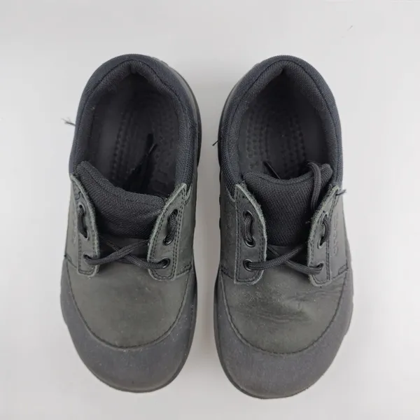 Crocs Velocity‎ Slip Resistant Shoe Womens 8 Mens 6 Black - Image 4
