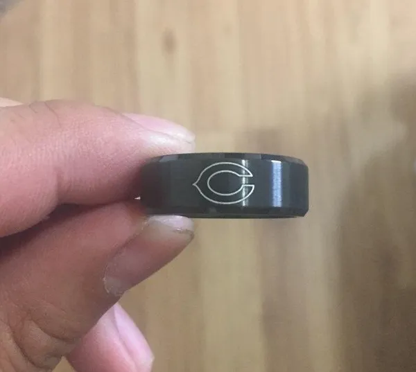 Chicago Bears Black Ring - Image 3