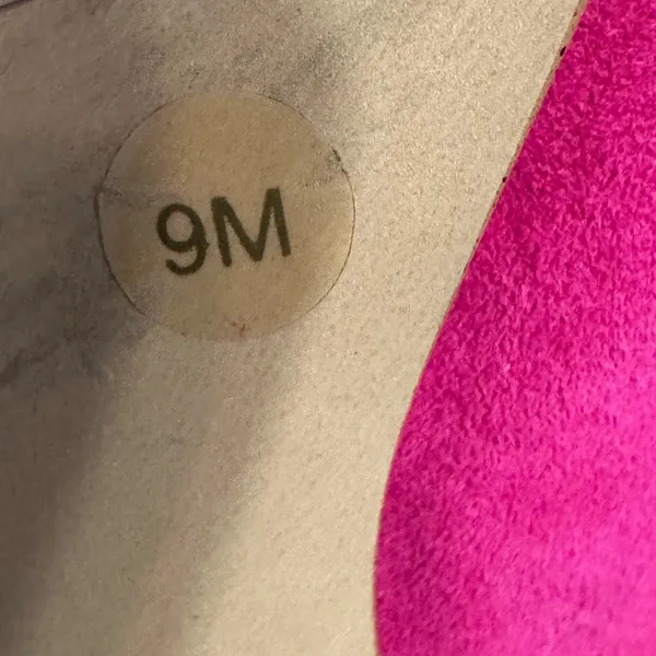 Gianni Bini Pink Suede Heels size 9M - Image 5