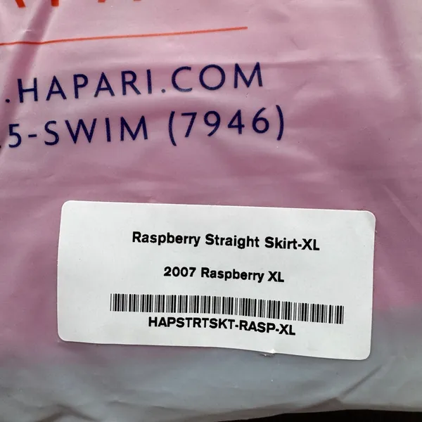 NWT Hapari Swim Skirt XL Raspberry Pink SPF 50 Cover Up Beach Resort Cruise - Image 11