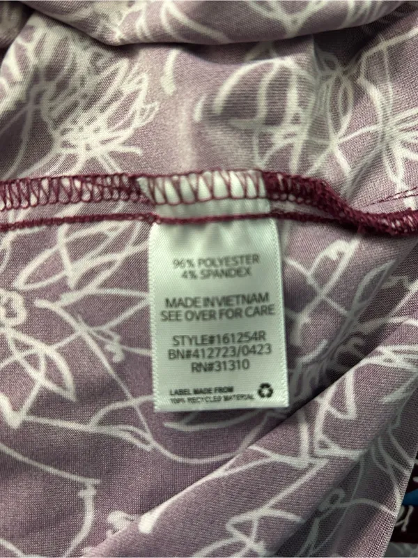 Fortune & Ivy Women’s Purple & White Floral Wrap Maxi Dress Petite Small - Image 12