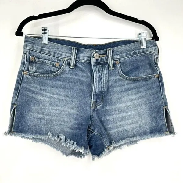 BDG Urban Outfitters Women’s Mid Rise Breezy‎ Shorts Cut Off Jean Denim Size 25 - Image 2