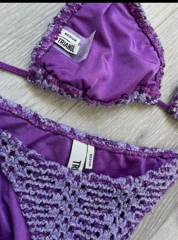 Triangl swim suit bikini set - Image 3
