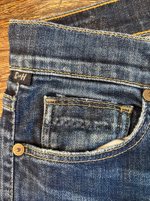 Citizens of‎ Humanity Ava Low Rise Straight Leg Jeans Dark Wash 30 - Image 4