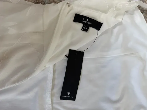 Lulus White Spaghetti Strap Dress - Image 3