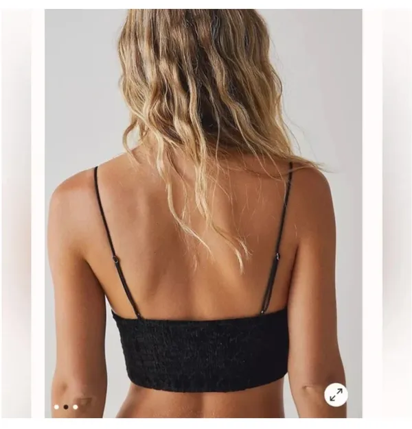 Free People Velvet Bralette - Image 3