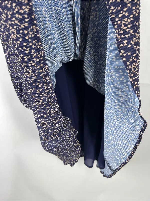 HD in Paris Anthropologie Pleated Halter Dress M‎ Petite - Image 7