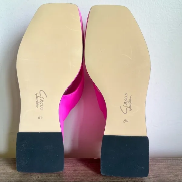 Circus NEW NY Moira Pink Punch Women's Wedge Sandal Size 8.5 #B1672 - Image 8