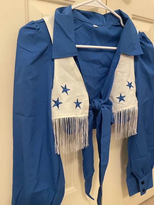 Dallas Cowboys Cheerleader Costume - Image 2