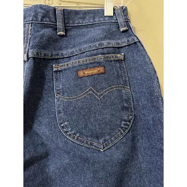 Wrangler No‎ Fault Denim Jeans Women Size 14 Western Country Made in USA Vintage - Image 10