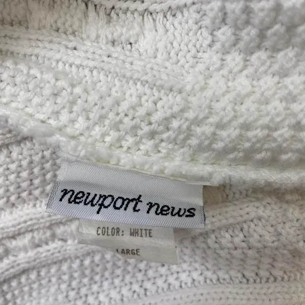 Vintage 90s White Knit Halter top 🔥 - Image 3