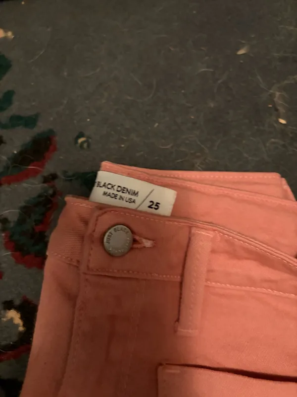 Just Black Denim Jeans pink  - Image 2