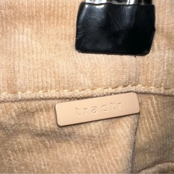 Brown Corduroy‎ Flare Pants High Rise Y2K Boho Tractr 4/27 NWT - Image 4