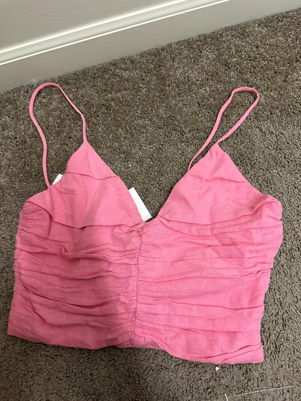 ZARA Linen Top - Image 3
