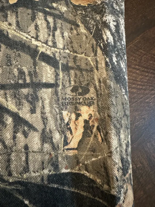 Vintage Diamond Cut Jeans Men’s Mossy Oak Camouflage Size 36x30 - Image 2