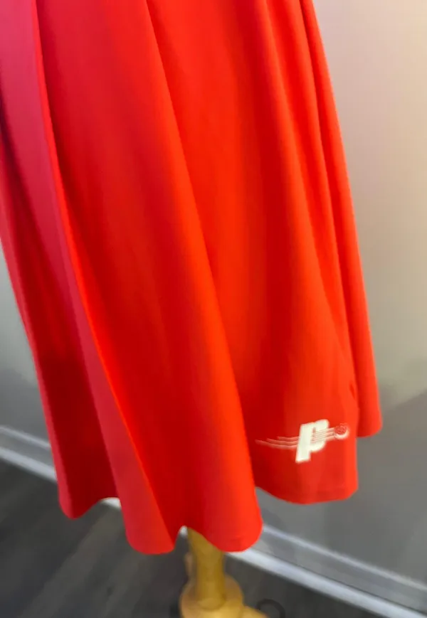 Red Pickle ball Tennis Dress - Image 3