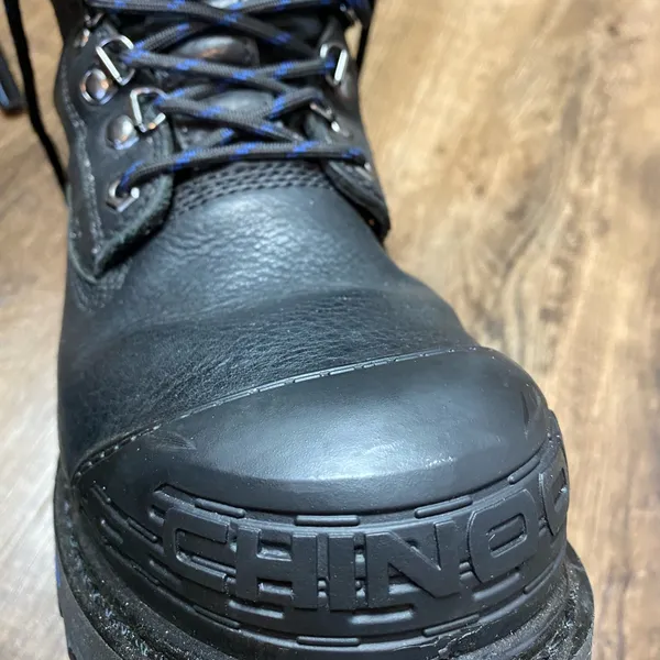 Womens CHINOOK BOOTS 9 Tarantula Steel Toe Waterproof Black Work Safety Shoes - Image 7