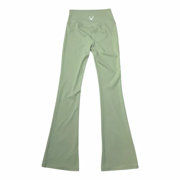 Bucked Up Sage Green Active Flare Leggings Womens M - Image 7