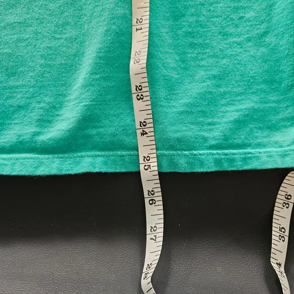 Hanes Classic Fit Green Long Sleeve Small - Image 5