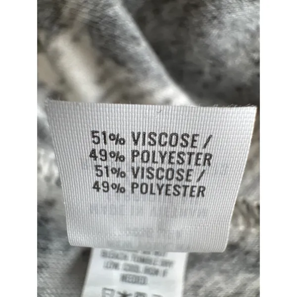 Aerie Plaid Pajama Jogger Pants Gray White Drawstring Lounge Sleepwear Small NEW - Image 7