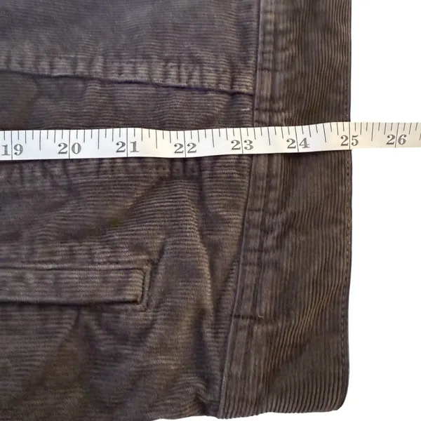 Madewell Womens‎ Gray Corduroy Jacket Medium Trucker Classic Fall Neutral Casual - Image 9