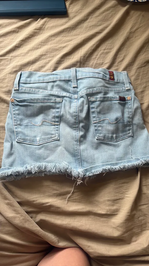 Jean skirt Blue Size XS - Image 3