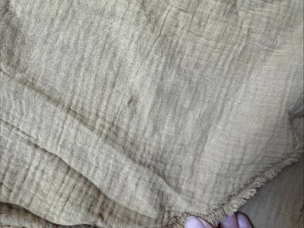 Aerie Casual Long-Sleeve Shirt - Tan - Image 3