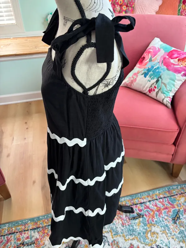 Boutique Black Sundress - Image 5