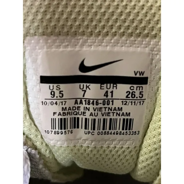Nike Golf Shoes Womens 9.5 White Gray Lime AA1846-001 Spikeless Lace-Up - Image 10
