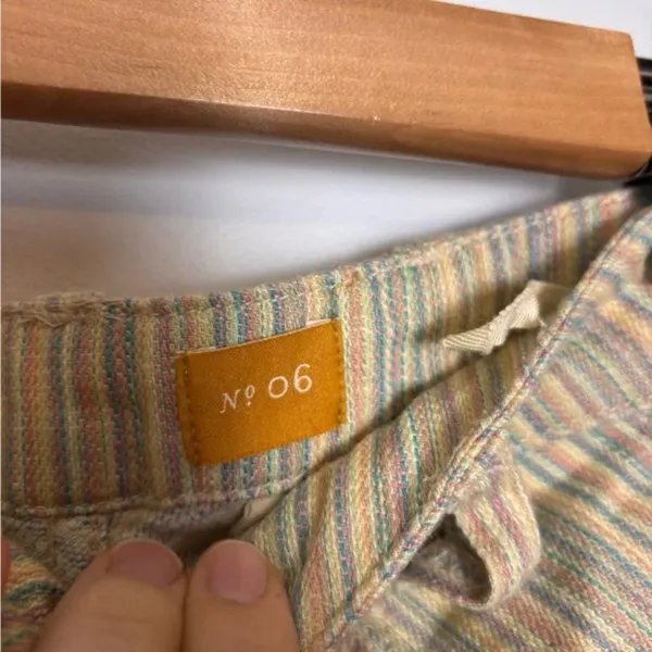 Pilcro & The Letterpress Anthro Pastel Striped Skirt - Image 6