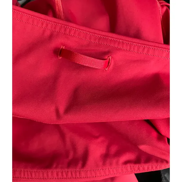 Lululemon Fast and Free 7/8 Leggings Pants Pockets Running Dark Red Womens 16 - Image 5