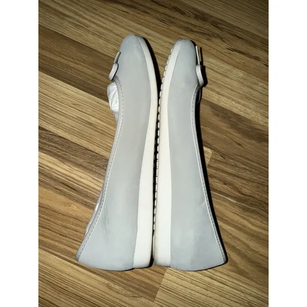 Giani Bernini Womens Sz 8 Ballet Flats Shoes Odeysagry Stone‎ Gray Memory Foam - Image 7