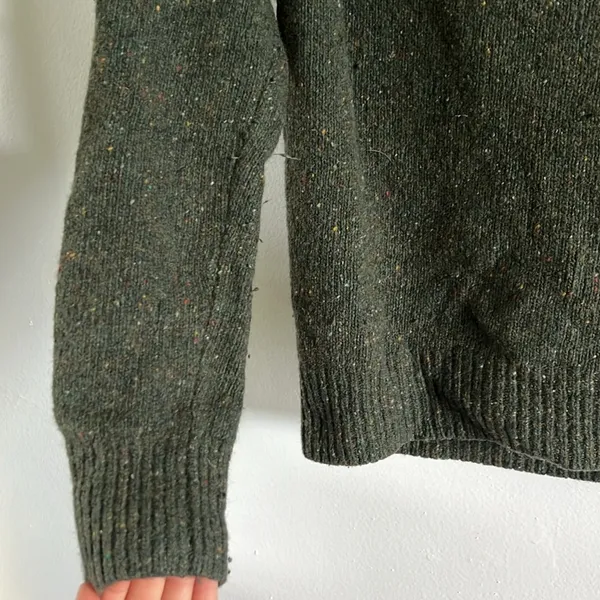 J Crew green pullover (men’s size small) - Image 3