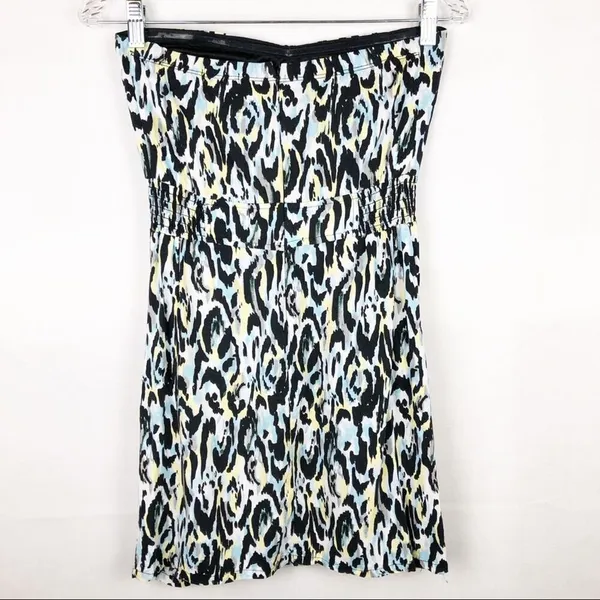 STS Blue Mini Strapless Dress Size Small - Image 3