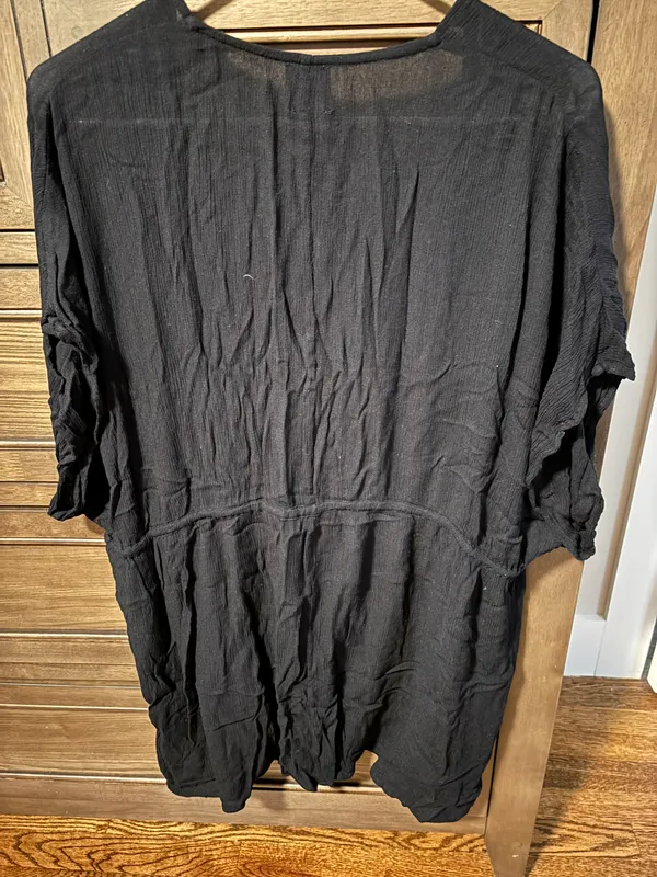 Echo Swimsuit Coverup OSFM Black - Image 2