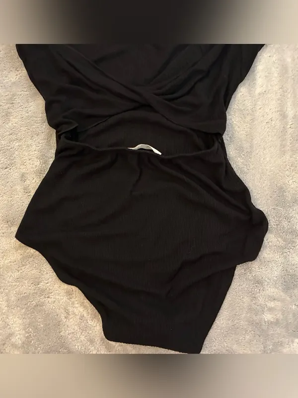 Women’s my LAnd Brand Black Short Sleeve Bodysuit Size Small - Image 6