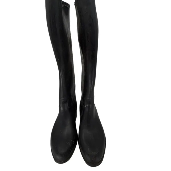 Aigle Ecuyer Black Rubber EU 38 Boot Size 5 - Image 2