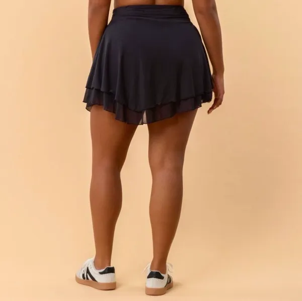 NWT! Blogilates Target X Popflex Viral Women's Dance Studio Wrap Skort Size Med - Image 3