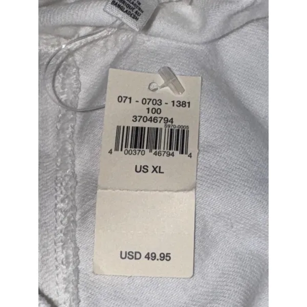 Aerie White Denim Size XL elastic waist flounce mini skirt NWT - Image 6