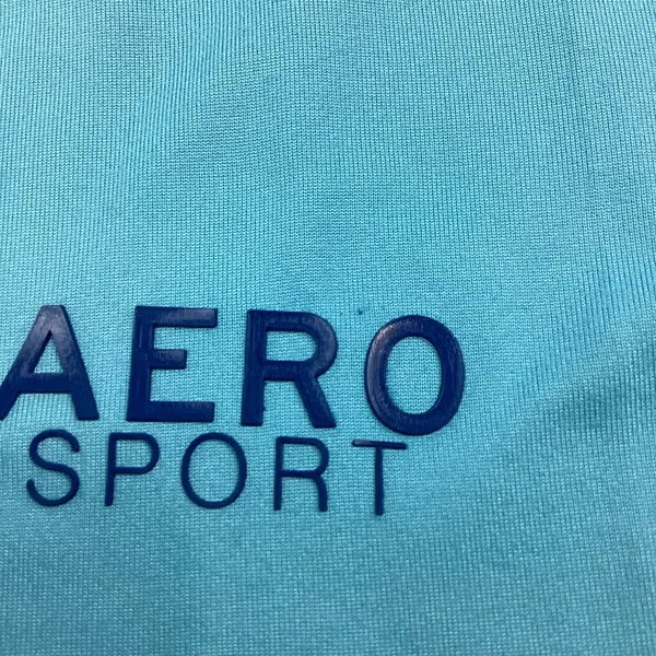 Aeropostale Sport Blue Athletic Top Large New with imperfection Retail $42 - Image 8