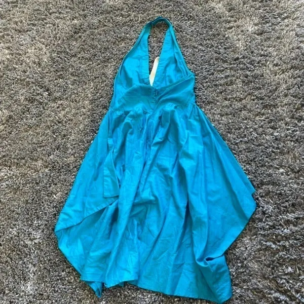 Asos Halter Cotton Dress, Size 4​​​​​​​​​​​ - Image 2