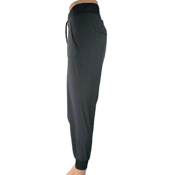 Athleta Women's Black High Rise Drawstring Athletic Jogger Sweat Pants Size 4 - Image 2