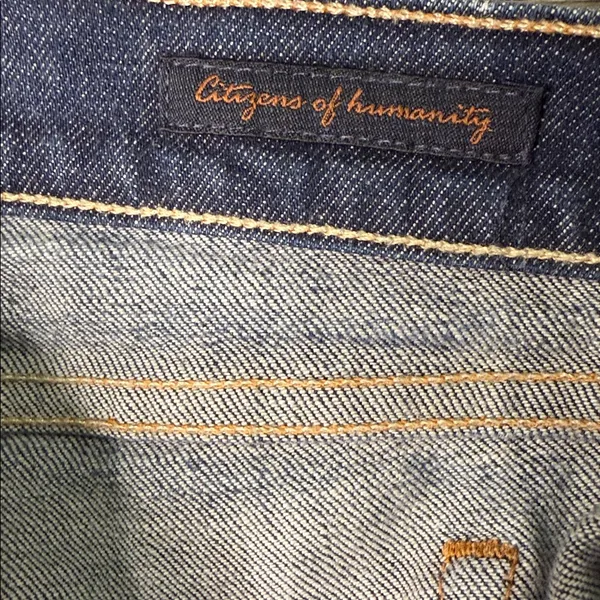 Citizens Of Humanity Margo Low Waist, Boot Cut Stretch Blue Jeans - Image 11